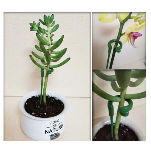 5 Pcs Kerti Növényi Állvány Tartozékok Kertészeti Szerszámok És Felszerelés Kert Heveder Virágcserepek Mászóállvány Virághoz - Image 4