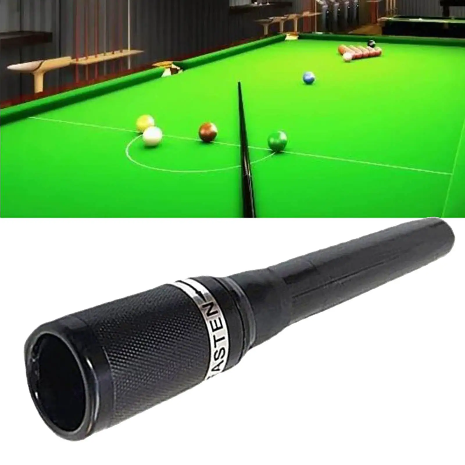 Billiard Pool Stick Extension,Cue Extender Shaft Sleeve Accessory,Snooker End Lengthener Billiards Push on Pool Cue Extension