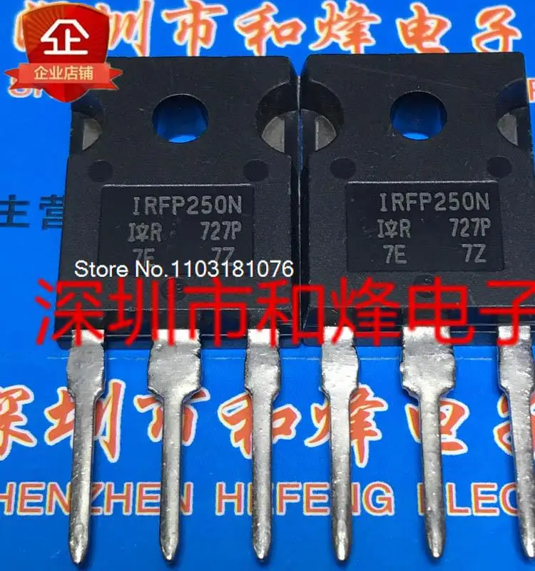 

(10PCS/LOT) IRFP250N TO-247 MOS 200V 30A New Original Stock Power chip