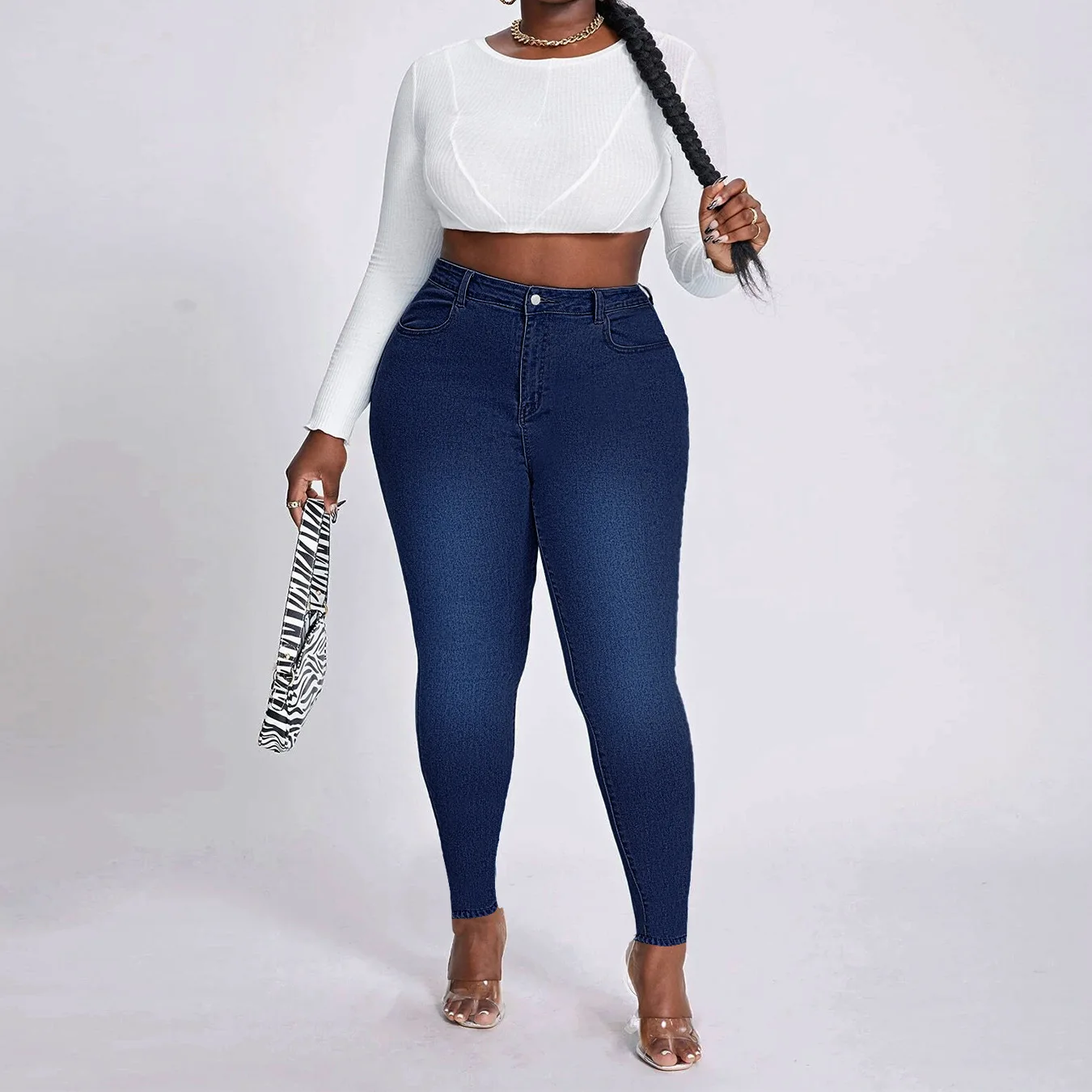 Hiigh Waisted Leather Jeans Large Buttocks With Zipper Access Control Gallery Dept Jeans Women Pants  Jean Pour Femme Taille Hau hiigh waisted leather jeans large buttocks with zipper access control gallery dept jeans women pants ropa de mujer barata y enví