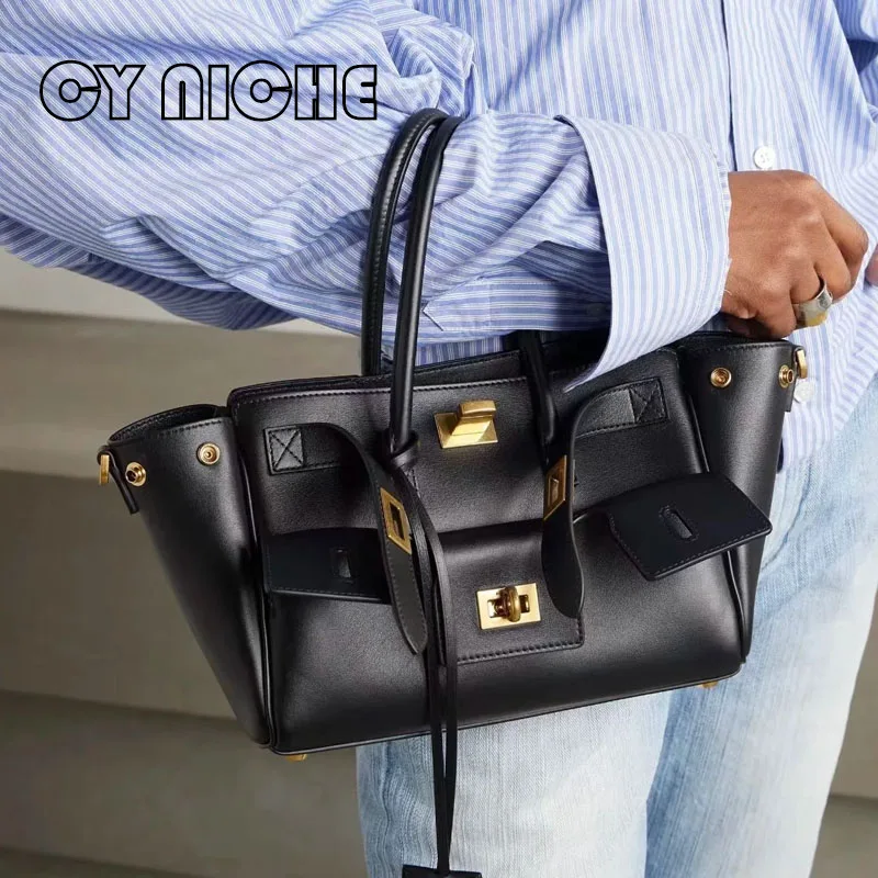 MINI 20 LADY BAG IN BLACK MIX WHITE CANNAGE TWEED WITH GOLD HARDWARE