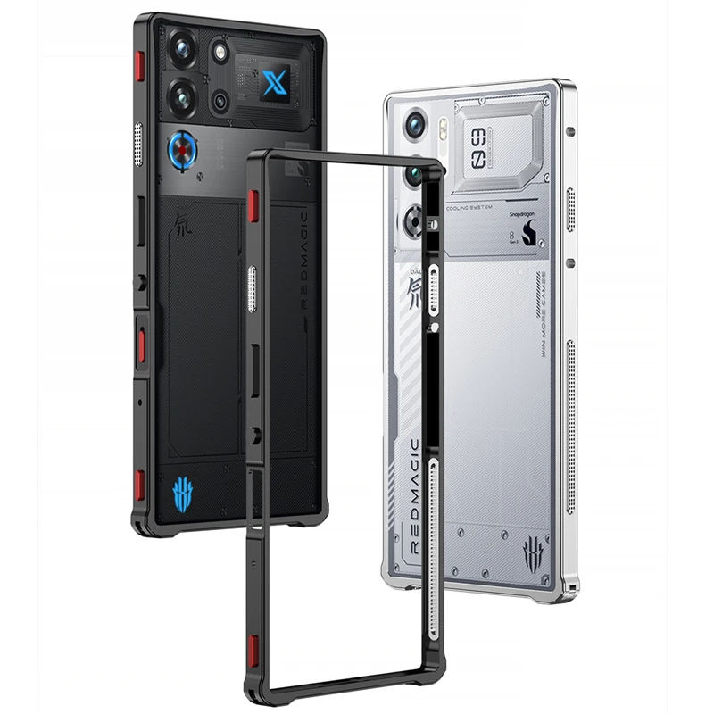 Enhanced Aluminum Alloy Cooling Bumper Case, Metal Frame with Superior Protection