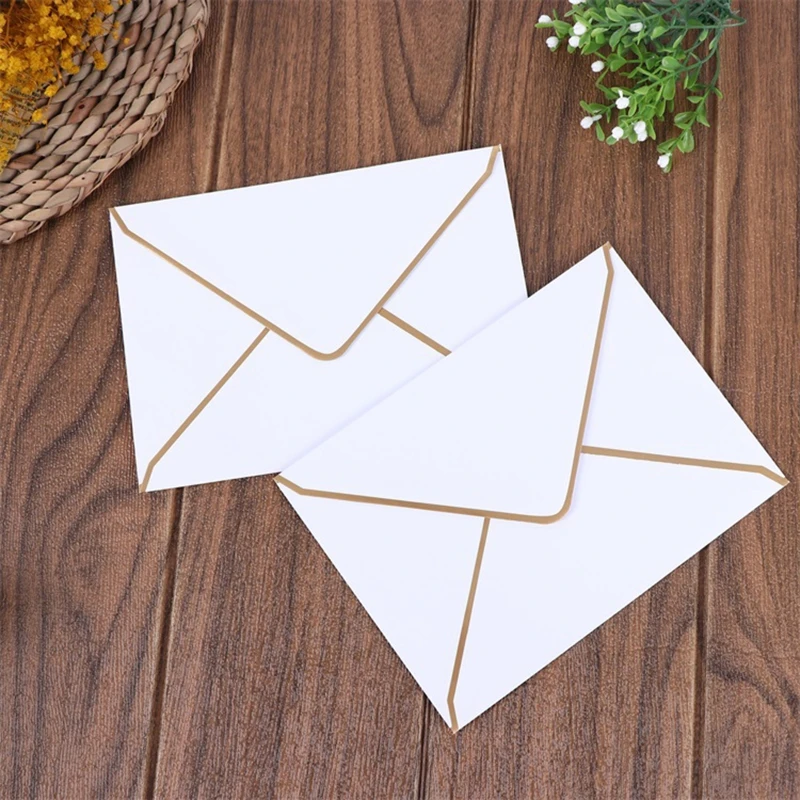 7 x 5 Inches Envelopes Solid Color Envelopes Cash Office Writing Stationary Supplies for Business Budgeting