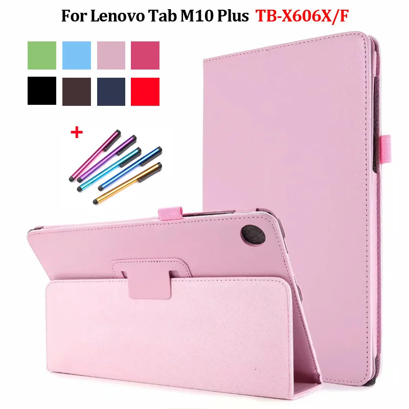 Capa para Tablet com Flip para Lenovo Tab M10 Plus 10.3 Tamanhos de tb X606f X606x