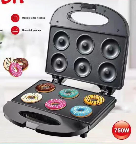 European Regulation Three-Minute Treatment Machine Sweet Donut Strip Baking Steak Machine Breakfast Home Appliance