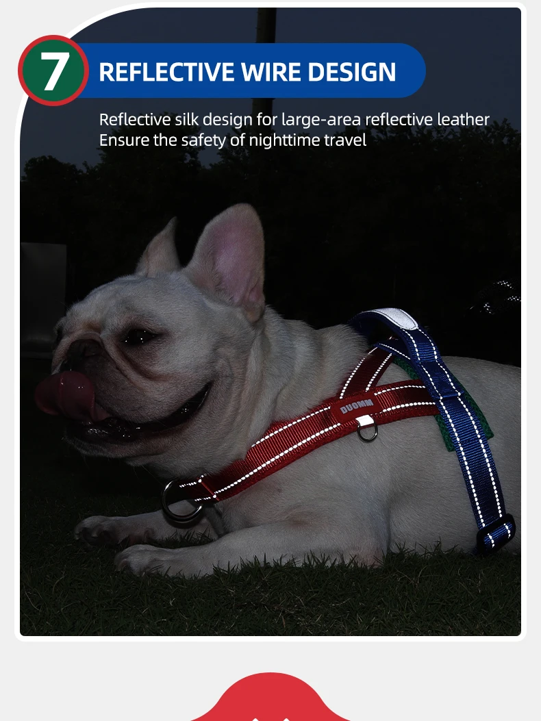 Dog Harness No Pull Reflective Vest For Small And Medium Dogs_voghion.com