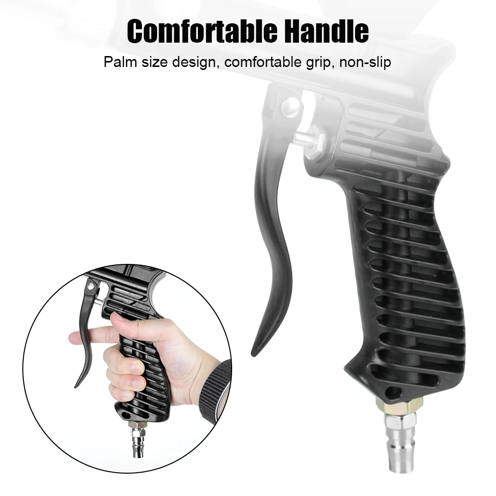 Adjustable Blasting Machine Rust Blasting Device Gravity Sandblasting G un Pneumatic Sandblasting Set 5