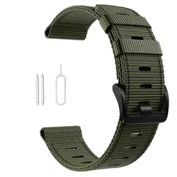 Nylon Outdoor Sports Band - 22mm Strap for Tactical and Esports Use (B - Army Green)