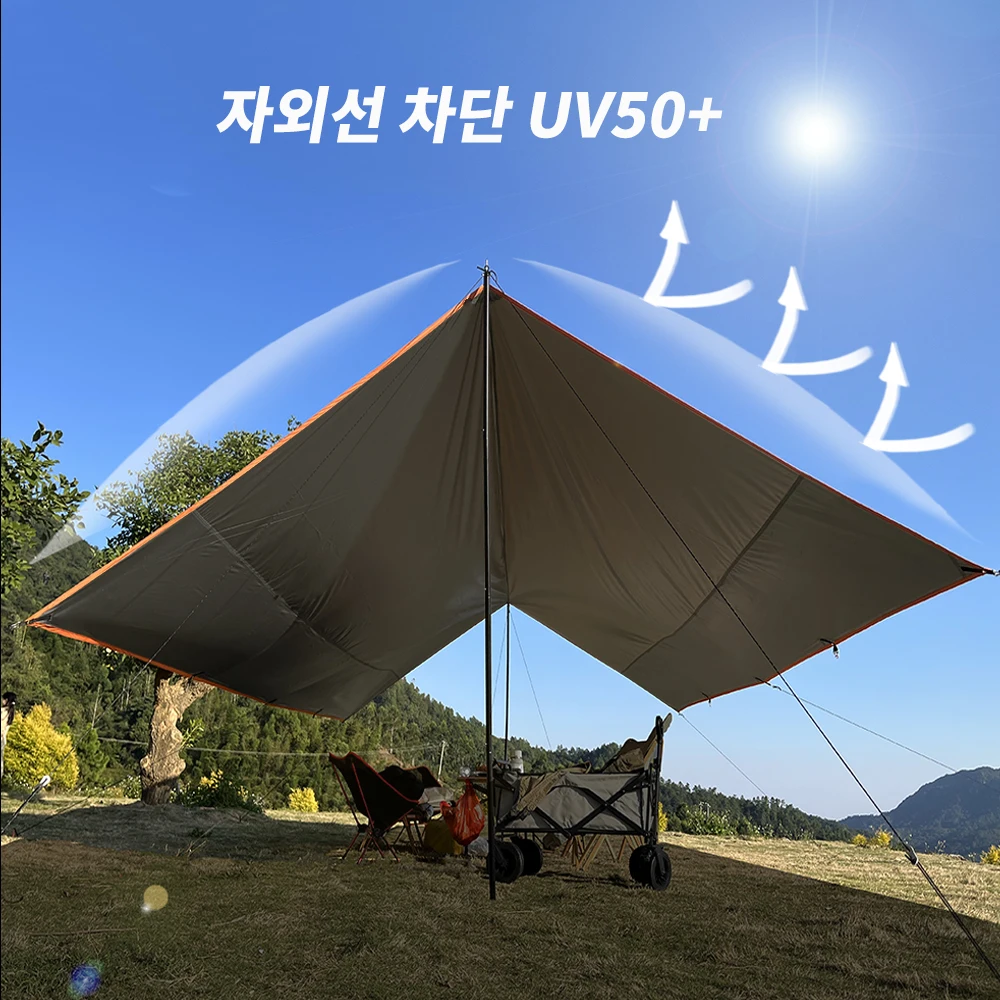 Large Waterproof Camping Tarp 4