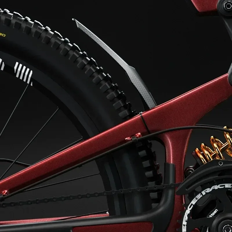 Bicycle Fenders Mud Guard Wings Carbon Fiber Front Rear Mudguard Mountain Bike Fenders Road Bicycle Parts Cycling Accessories