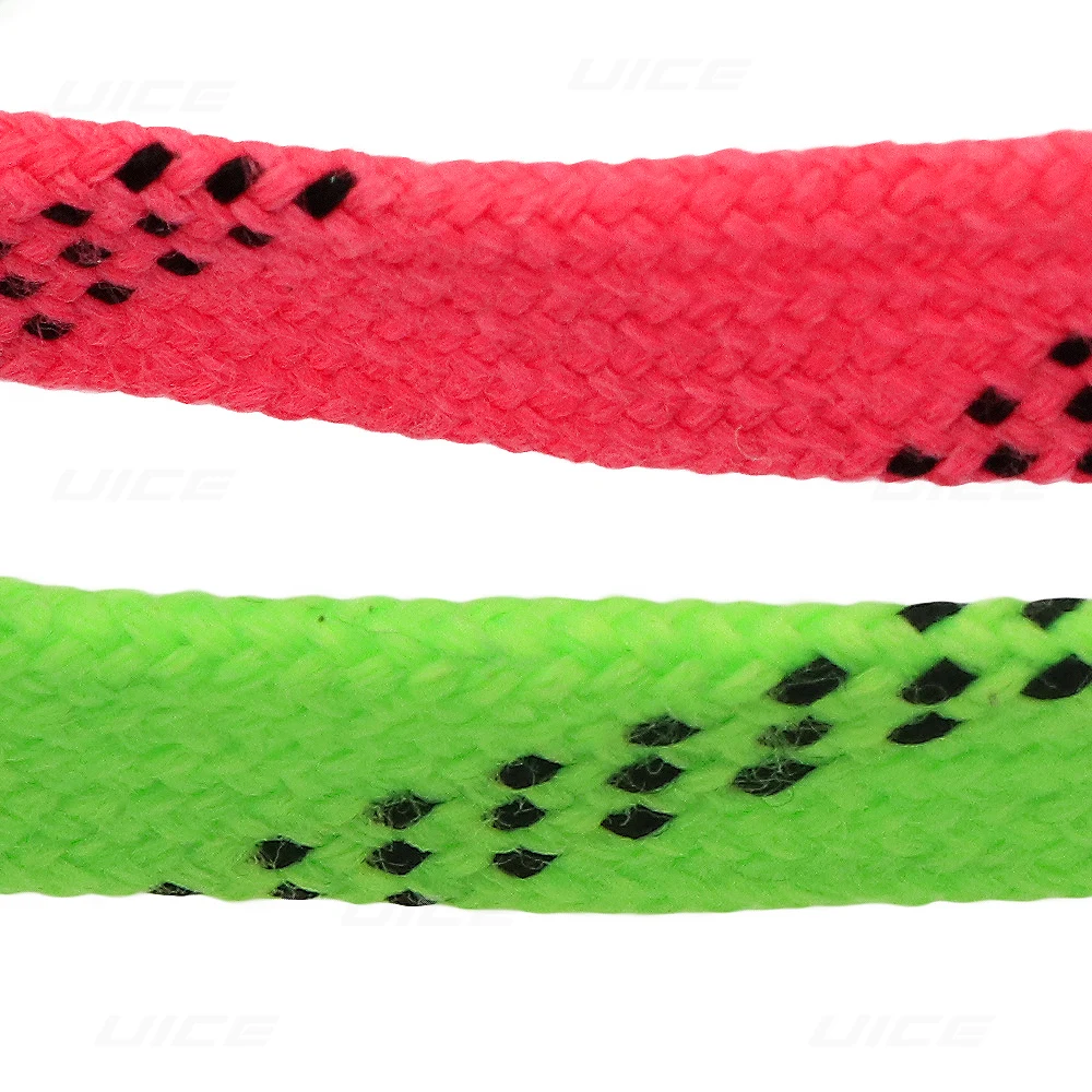 Ice Hockey Skate Laces 84-120in Nylon Dual Layer Braid For Sports Roller Derby Skates Skates Boots Ice Hockey Skates Shoe 4