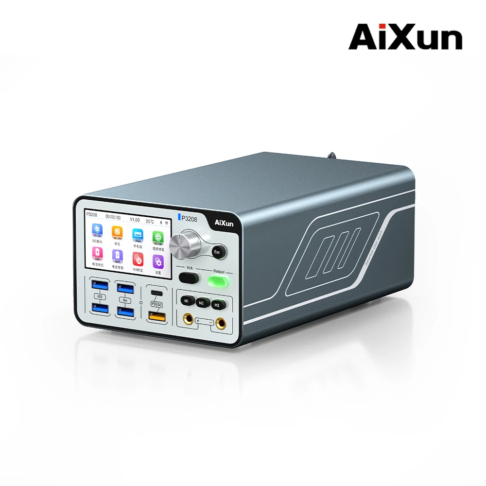 

Aixun P3208 Regulated Convenient Power Supply One-Button Booting Test Phone Motherboard for iPhone 7-14 Pro Max Repair Tool