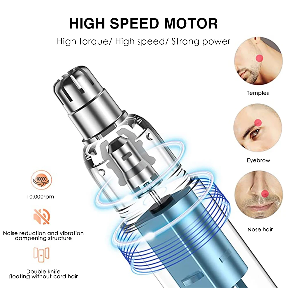 High Speed Electric Eyebrow Trimmer Shaver Hair Removal Pen
