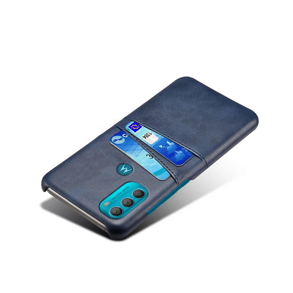 HAOYE Cover per Motorola Moto G72 con Porta Anelli Invisibile, Custodia