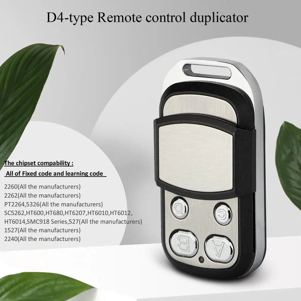 Duplicator Copy Code Remote Control Wireless Universal Door Key 433mhz