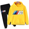Kids BMW Hoodie Set Autumn Winter Boys Clothe Girls Warm Casual Sweatshirt Trucksuit Street Trendy 2-Piece​