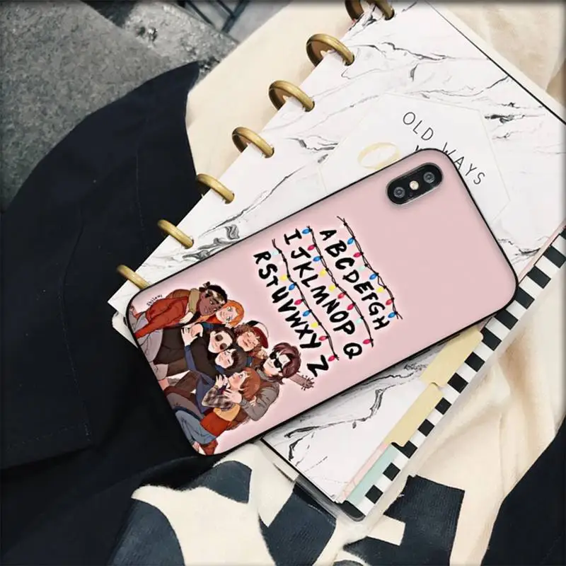 LVTLV Stranger Things Phone Case for iPhone 11 12 13 mini pro XS MAX 8 7 6 6S Plus X 5S SE 2020 XR cover iphone 13 clear case
