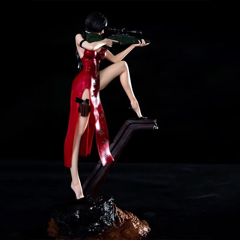 Anime Figure Toy 36cm Ada Wong Biohazard Girls Figure Game Action Figures Collectible Statue Doll Birthday Toy Gift Pvc Gk Model - 3