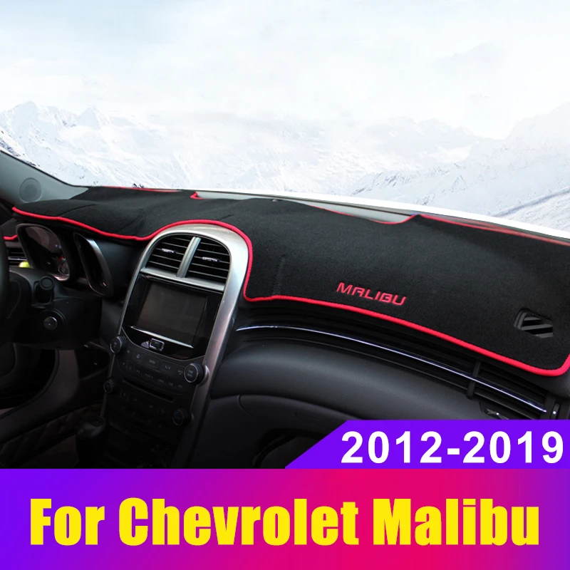 

For Chevrolet Malibu XL 2012-2015 2016 2017 2018 2019 Car Dashboard Cover Mat Sun Shade Pad Instrument Panel Carpets Accessories