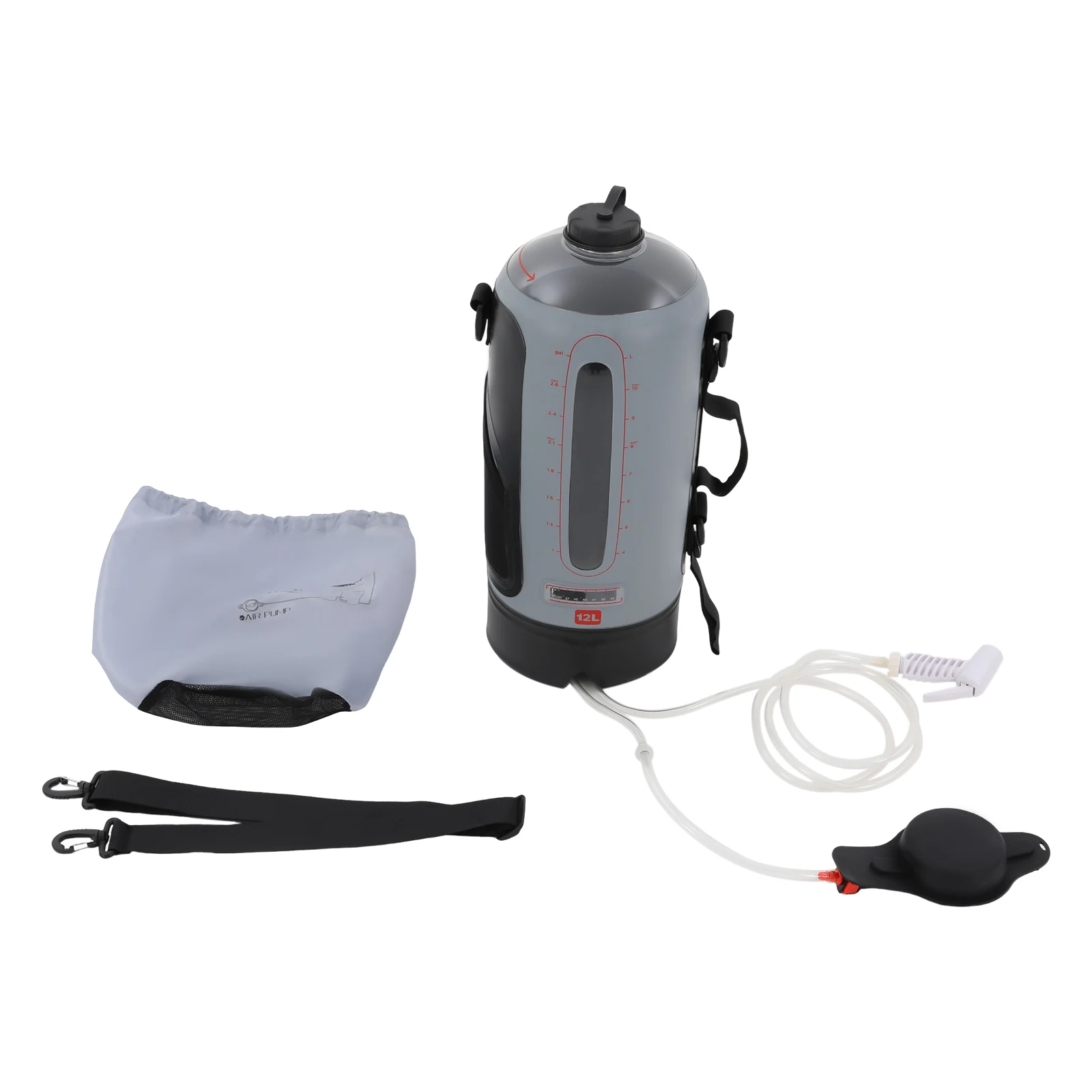 12L Portable Solar Camping Shower 6