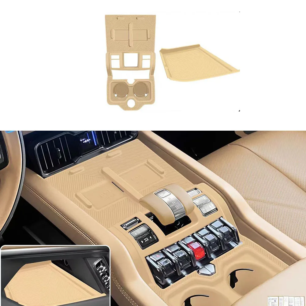 BYD 포뮬러 T 레오파드 8 센터 콘솔 암레스트 박스 내부 수납 랙 개조용 실리콘 수납 박스 ? 2025+