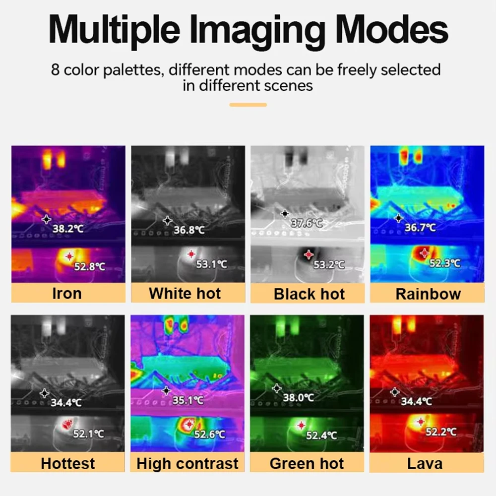 DP-22 Handheld Thermal Imaging Camera 320x240 Visible Dual Fusion Infrared Therm
