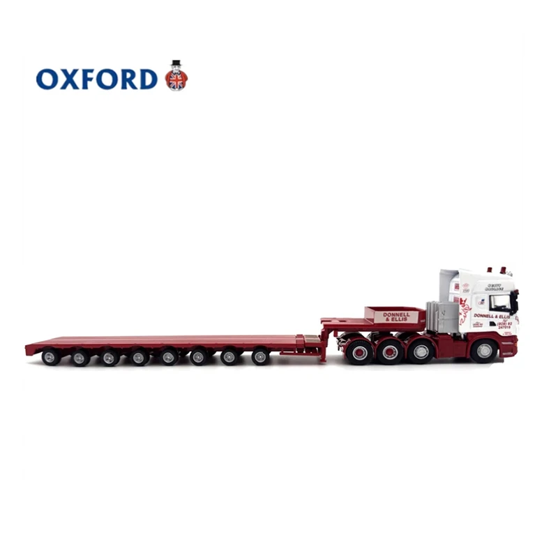 OXFORD Diecast 1:76 Scale R580 Multi Axle Semi Trailer Alloy Car Model Finished Product Simulation Toy Collection Static Model 16 S4a4281950d494eeb911a8bd8b38e2efdk