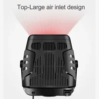 Dégivreur de chauffage de voiture Portable 12V 24V, ventilateur de refroidissement, désembuage de pare-brise, chauffage rapide, séchage de véhicule automobile 4