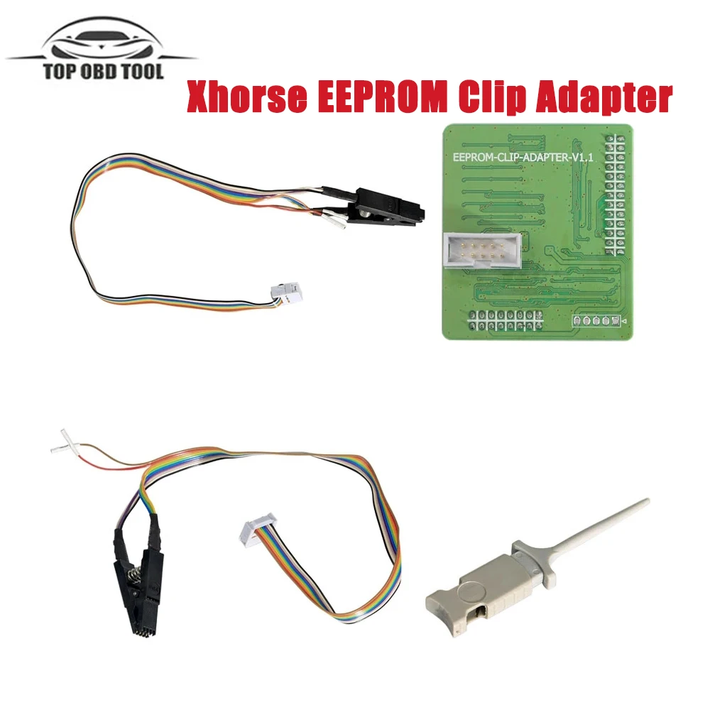

Xhorse EEPROM Clip Adapter Working with VVDI PROG Programmer
