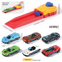 Dynamic Ejection Vehicle Shooting Racing Taxi Model Inertia Slide Car Mini Gift Toys Christmas, Halloween, Thanksgiving Gifts 2