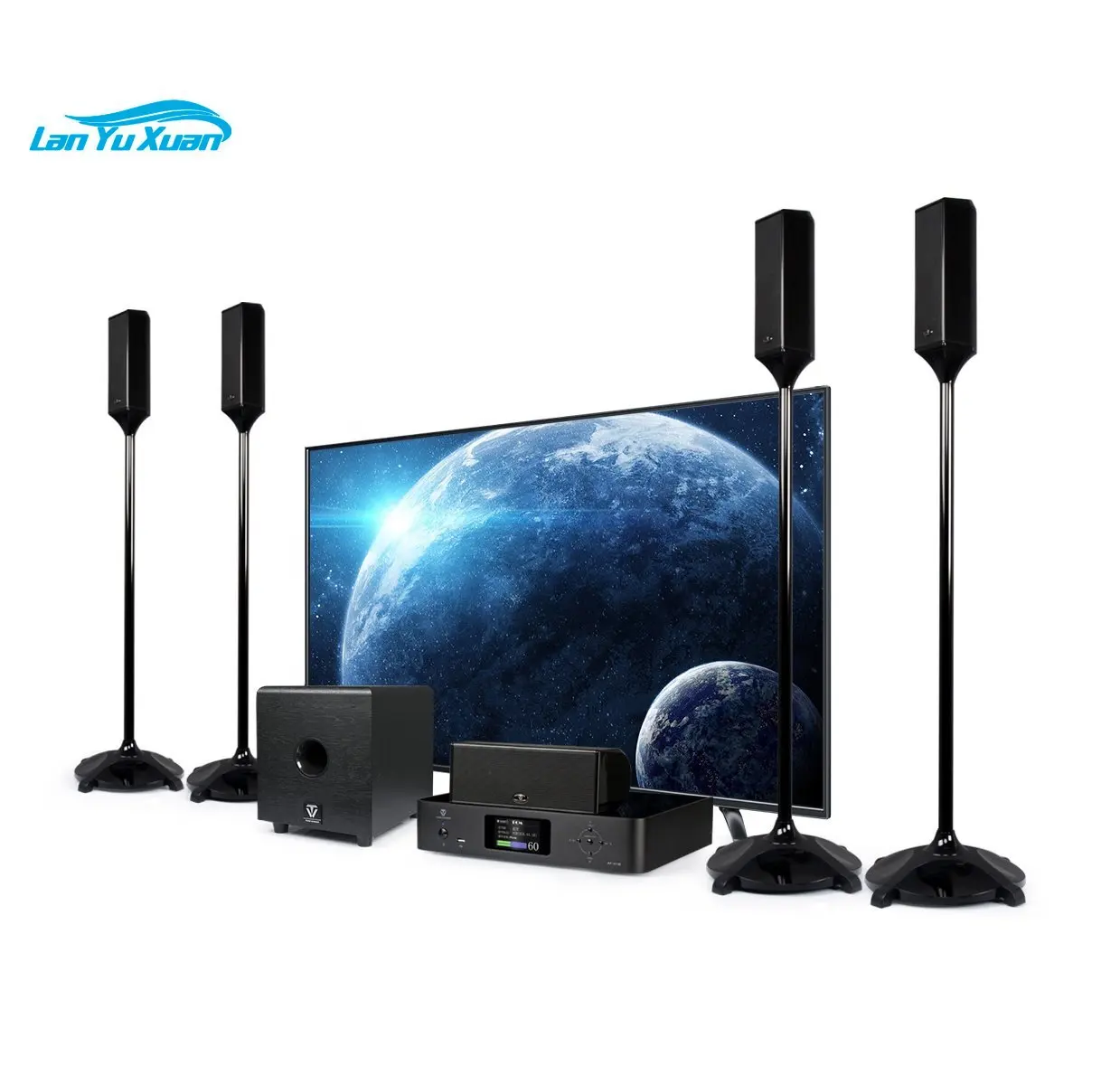 Odm/Oem 5.1 Sistema Audio Surround Dolby Atmos Home Theater Sistemi Di Film Musicali Blutooth Wireless Home Theater