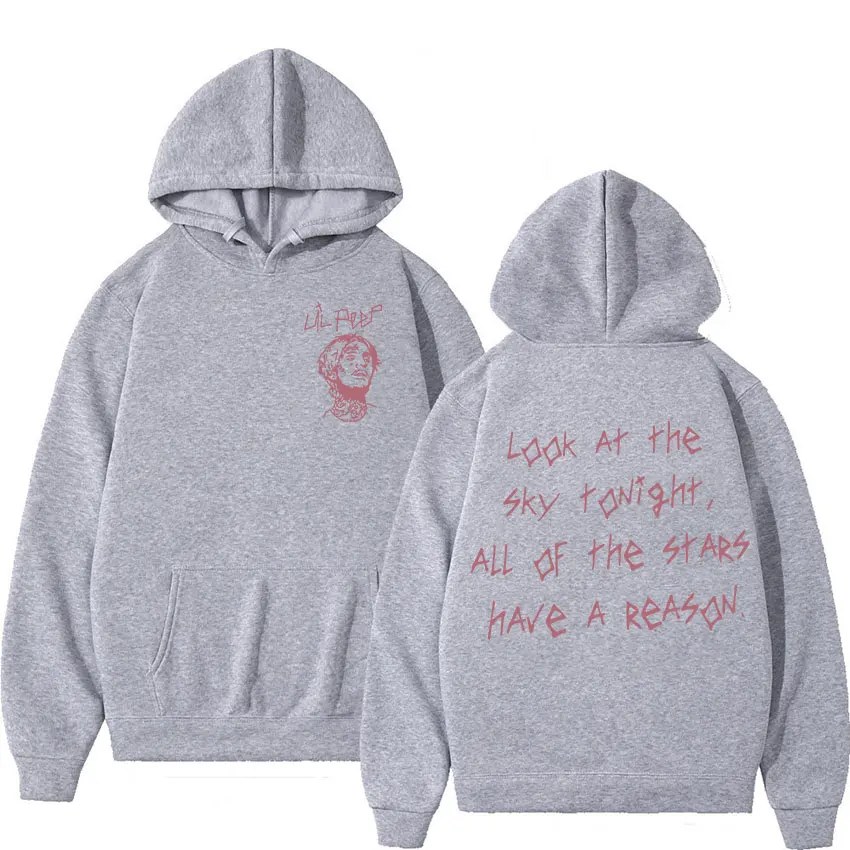 thumbnail image 1 of Sudadera con capucha de concierto de Rapper Lil Peep Tour para hombre, jersey de moda Hip Hop, sudadera Unisex, ropa de calle gótica informal de manga larga con capucha, 1 of 3