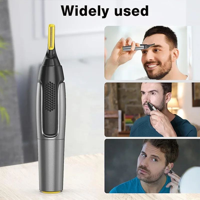 Electric Nose Hair Trimmer Waterproof Easy To Operate Ear Trimmer Safe Face Care Rechargeable Nose Hair For Men nose hair trimmer electric nose hair trimmer electric hair trimmer electric nose and ear trimmer ear hair trimmer