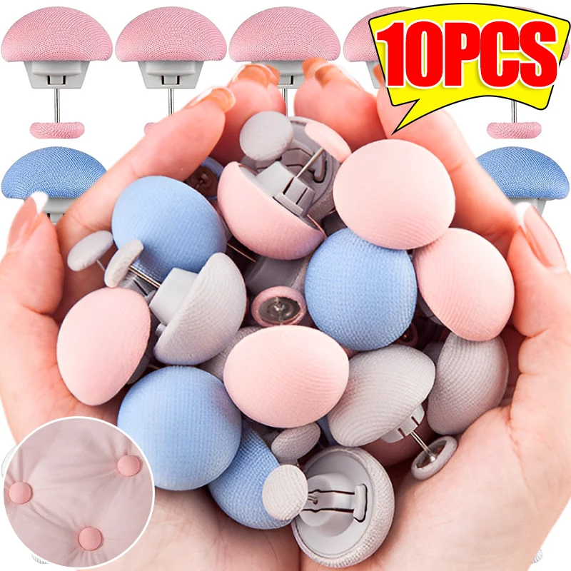 10pcs Comforter Fixing Clips For Bed Sheet Quilt Holders Clothespins Mattress Cover Blanket Buckle Clothes Pegs Anti-slip Clips