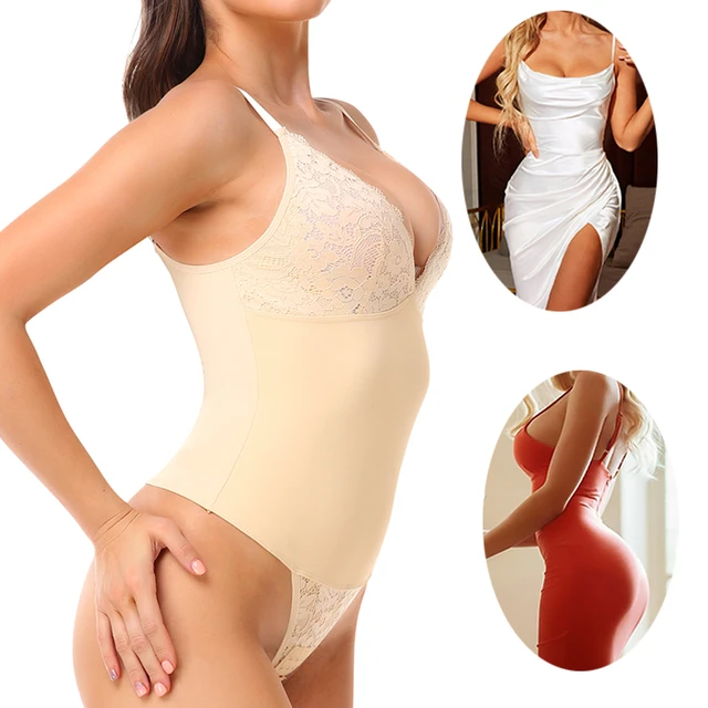 Bodysuit For Women Tummy Control Faja Shapewear Seamless Sculpting Thong  Body Shaper Waist Trainer Slimming Underwear Corset - Shapers - AliExpress