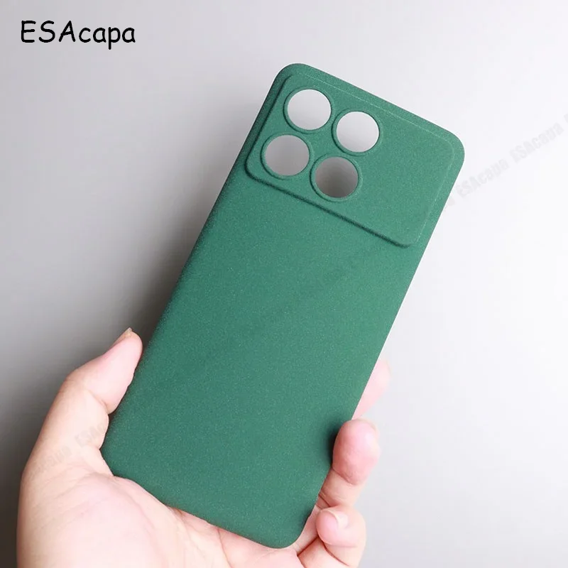 Slim Matte Sandstone Silicone Anti-Slip Soft Phone Case