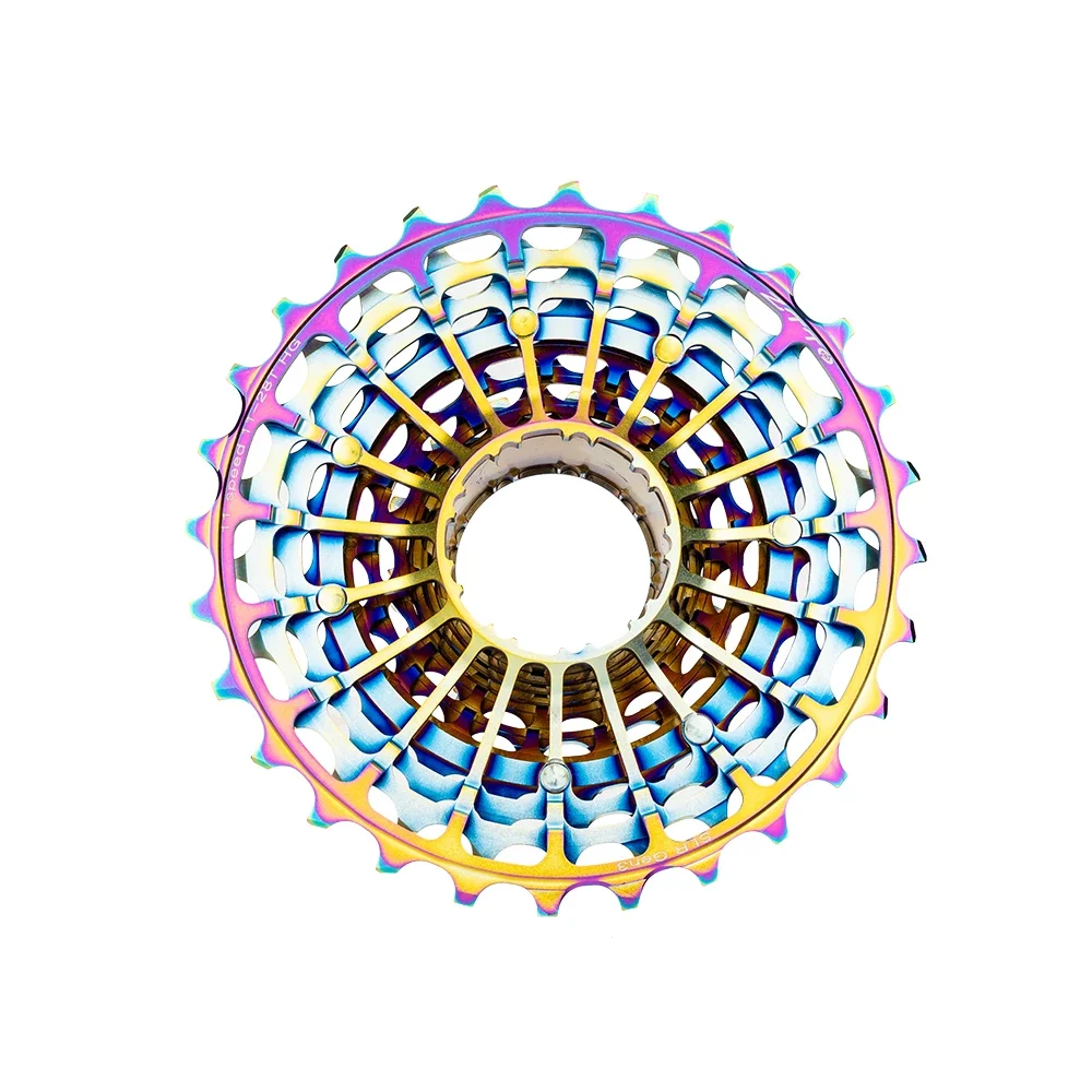 Bicycle Cassette Bicycle Sprocket Gear Bike Freewheel ZTTO Road Bike 11 Speed Flywheel 28/30/32/34/36T Ultra-lightweight Cassette 11 S Integrated Freewheel 11V Sprocket HG Structure