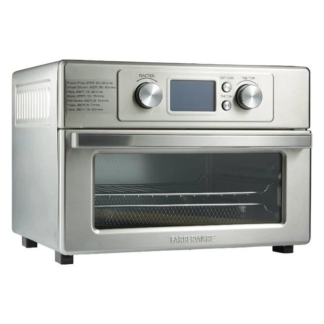 BLACK+DECKER Crisp 'N Bake Air Fry 6-Slice Toaster Oven - Silver (TO3217SS)