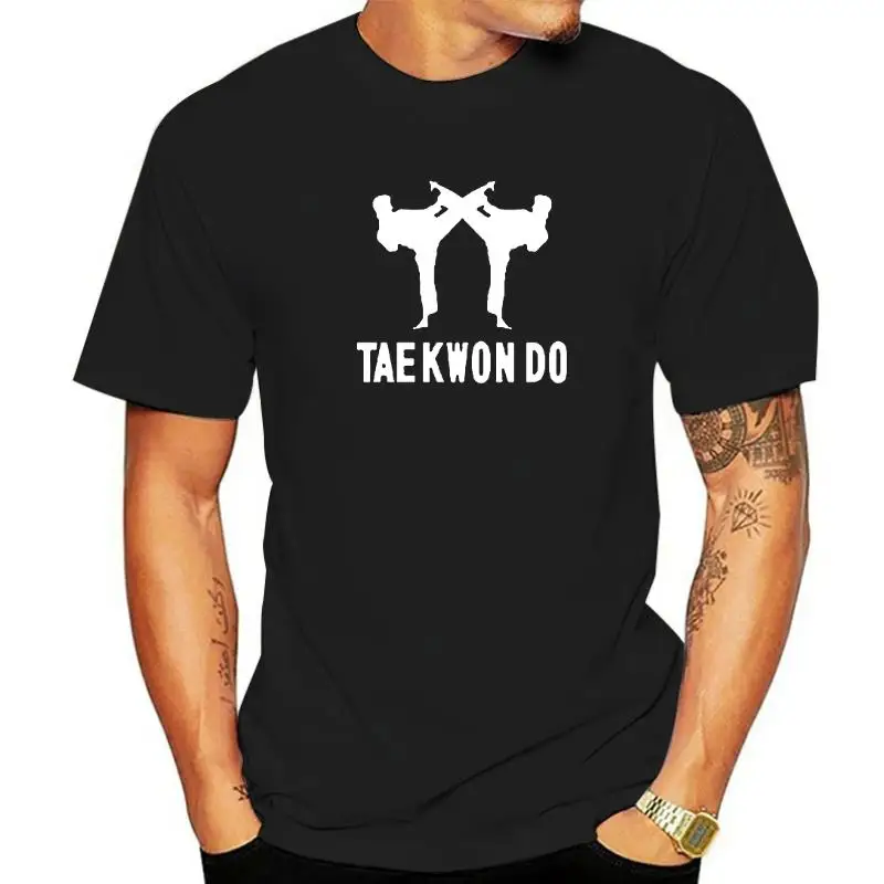 

New Tae Kwon Do Taekwondo T-Shirt Men's Martial Artss Tee Shirt Casual Male Cotton O-neck Short Sleeve T Shirt Streetwear