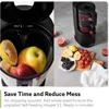 H200 Easy Clean Slow Juicer, Matte Black | Hands Free | Hopper Fits Whole Produce  Quiet Motor Scrub Free Cleaning 5