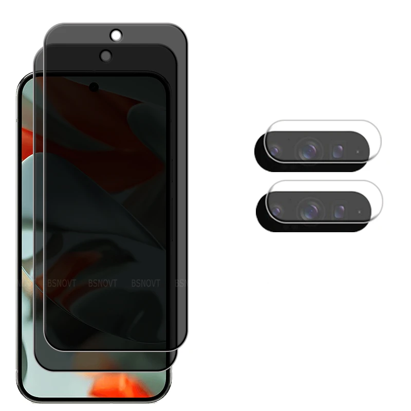 6-in-1 Anti-Spy Privacy Glass Screen Protector