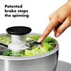 OXO Good Grips Stainless Steel Salad Spinner, 6.34 Qt. 4