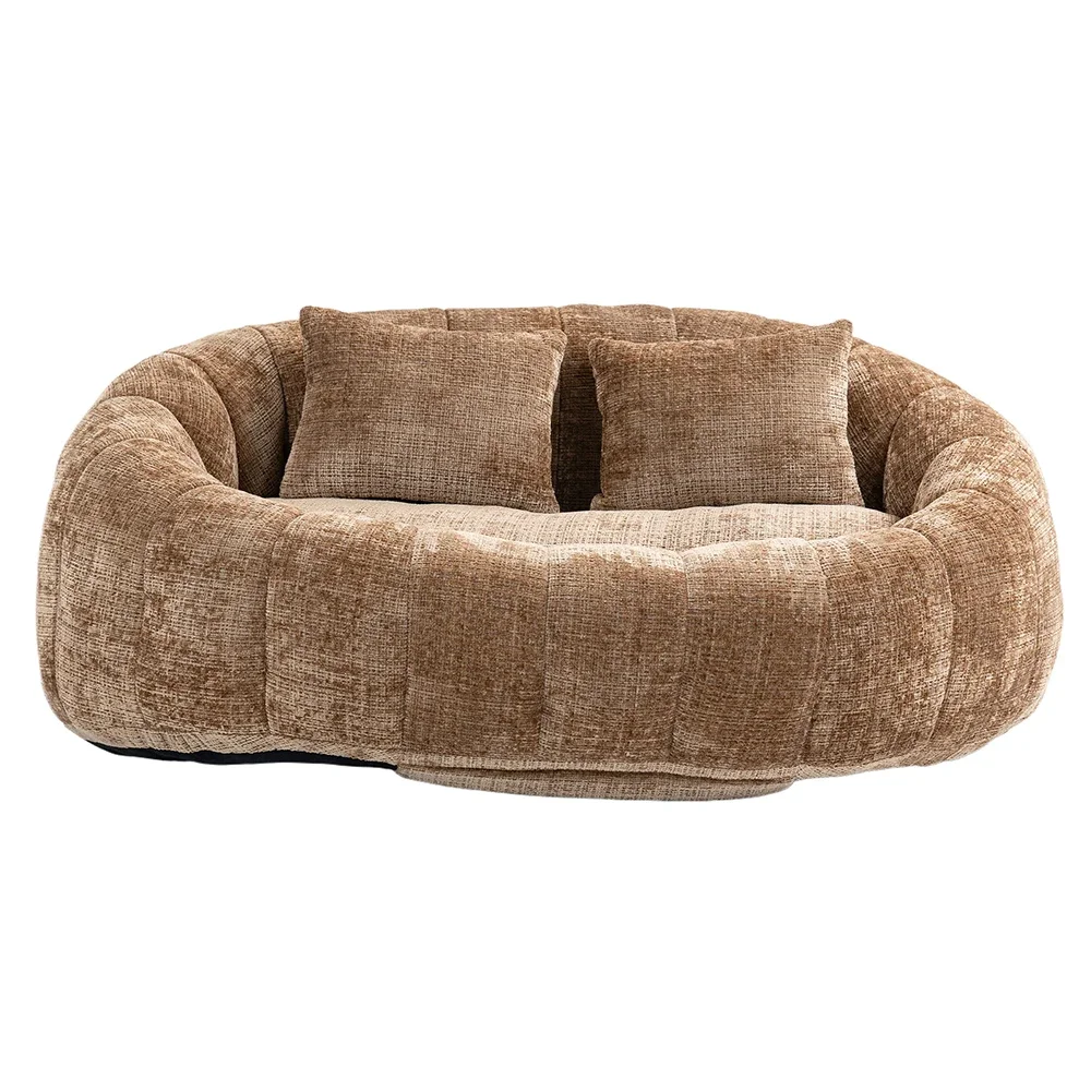 Bean Bag Sofa Durable Comfort Lounger High Back Bean Bag Chair Couch for Adults and Kids Outdoor Accent Floor Soft Lounge Chair