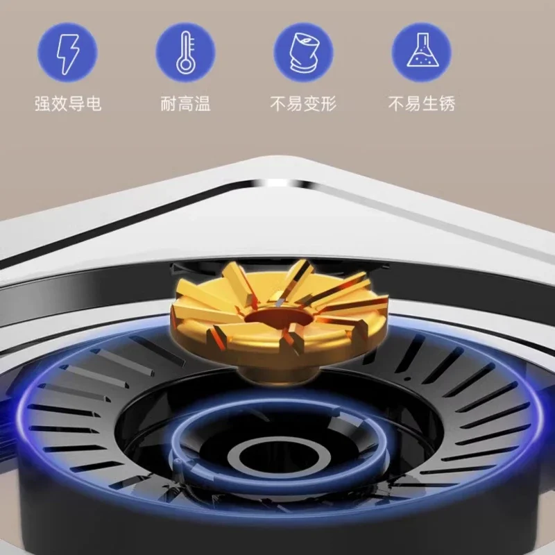 Gas Stove Double Stove Natural Liquefied Gas Desktop Piano Cottura Estufas De Para Casa Варочные Панели Газовые