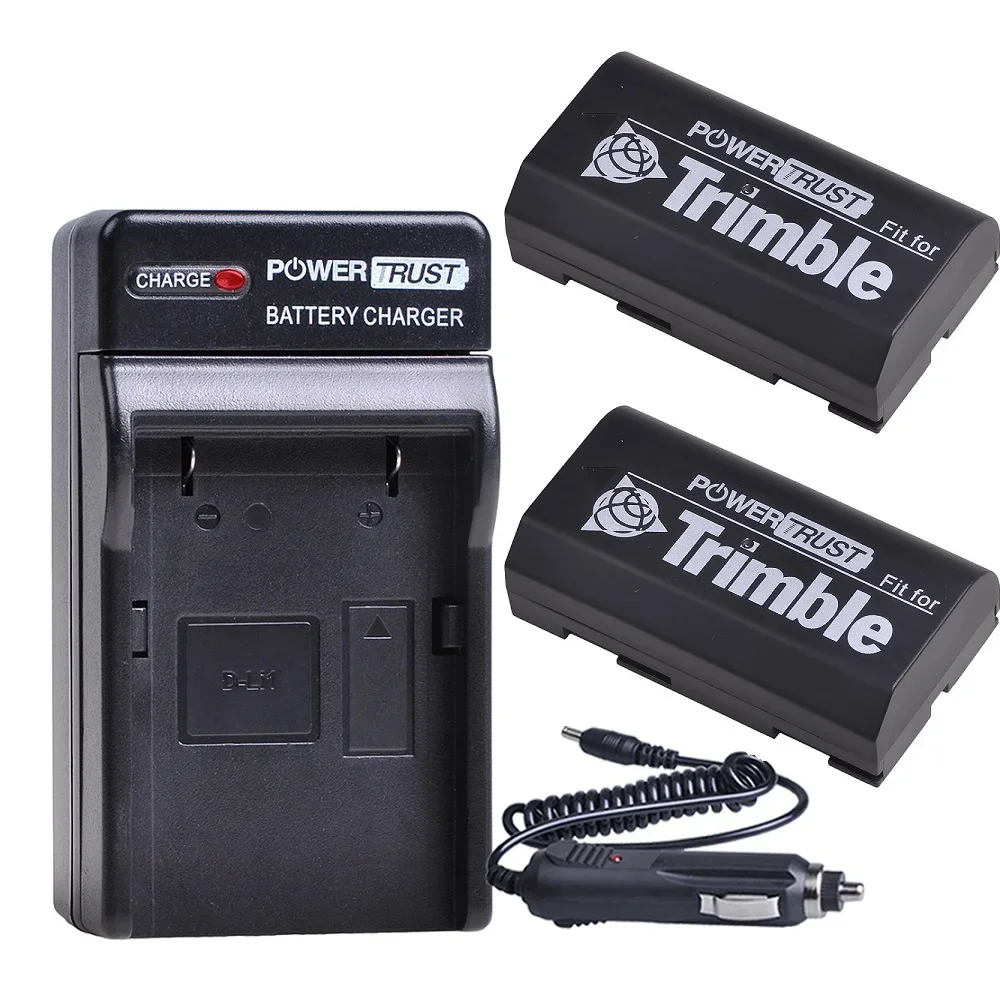 Batteria 2600Mah/7.4V 54344/D-Li1 Per Trimble 5700 5800 R8 R7,Pentax Ei-2000,Hp A920,Molicel 1821.D- Li1 Set Caricabatteria