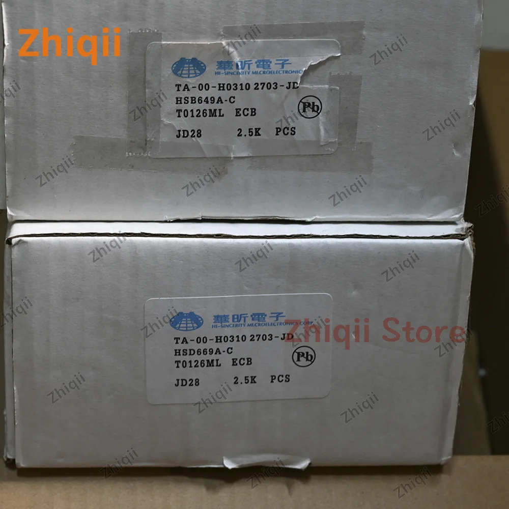 4쌍/10쌍 H649A H669A 오리지널 신제품 HX HSB649A-C HSD669A-C 오디오 트랜지스터 2SB649AC 2SD669AC 화이트 워드