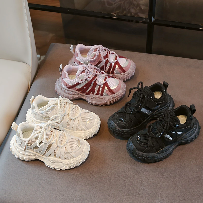 Girls Casual Soft Bottom Sneakers Autumn Korean Style