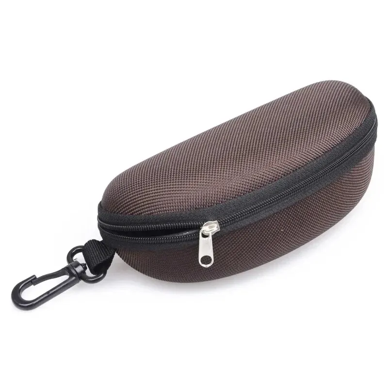 Universal Portable Glasses Storage Case with Zipper and Hook – Stylish, Durable Eyewear Protector