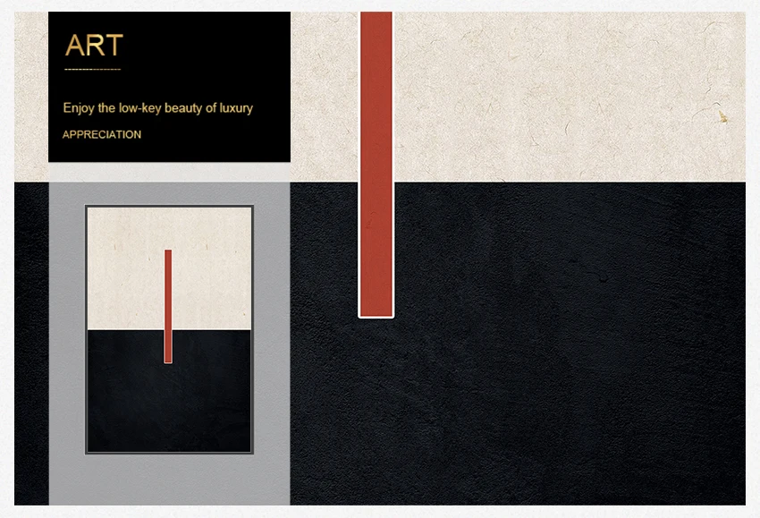 Minimalist Abstract Color Marks Canvas Wall Art