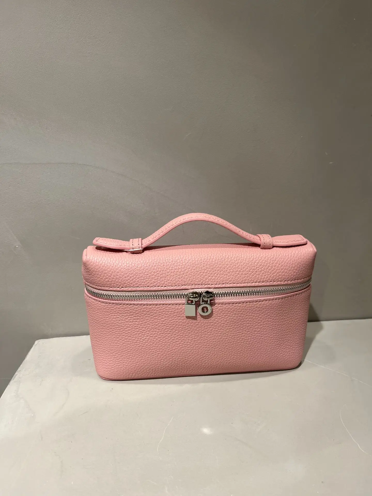 Dave&Di  French Fashion Ladies Retro Canvas Top Layer Cowhide  Simple Fashion Handbag One Shoulder Messenger Bag Women